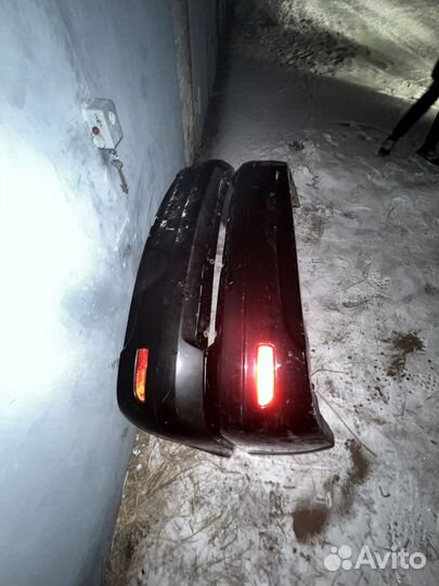 Бампер задний приора1