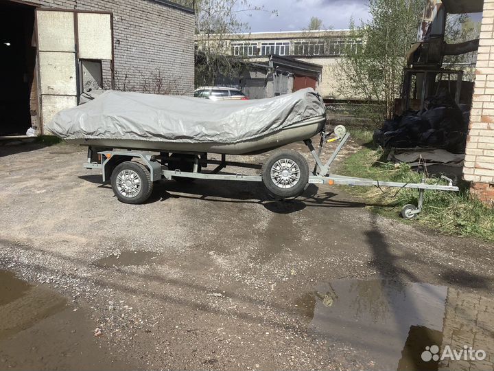 Лодка,мотор,прицеп