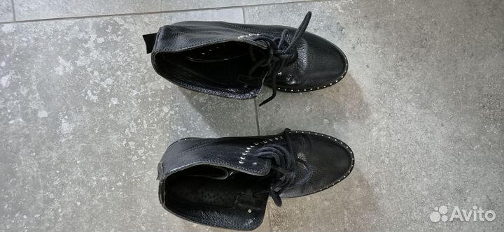 Ботильоны женские натуральная мягкая кожа 37р-р