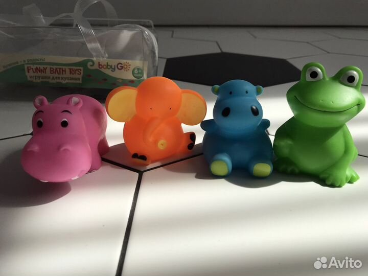 Игрушки для купания (новые)