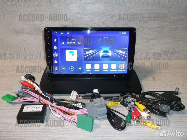 Магнитола 2DIN Volvo XC90 Android GPS WiFi