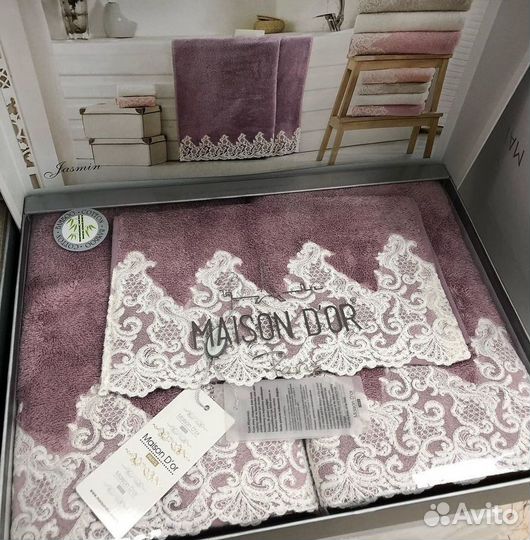 Полотенца jasmin towel SET 85*150 / 50*100 / 30*50