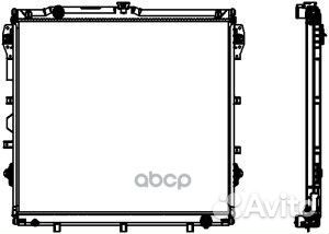 Радиатор toyota sequoia 08-13, toyota tundra 07-13