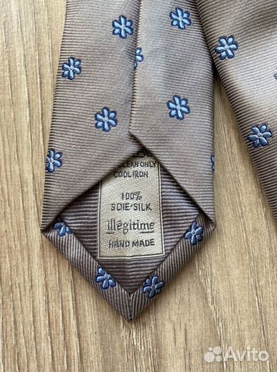 Новый Мужской галстук шёлк Франция выпускной