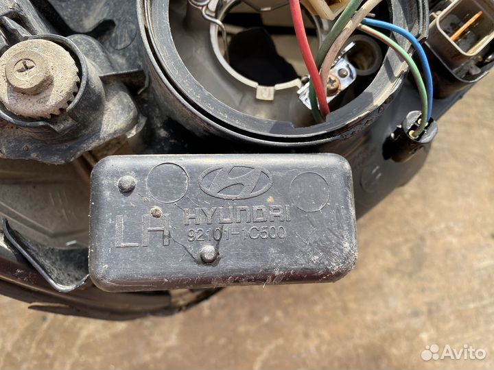 Фара левая Hyundai getz