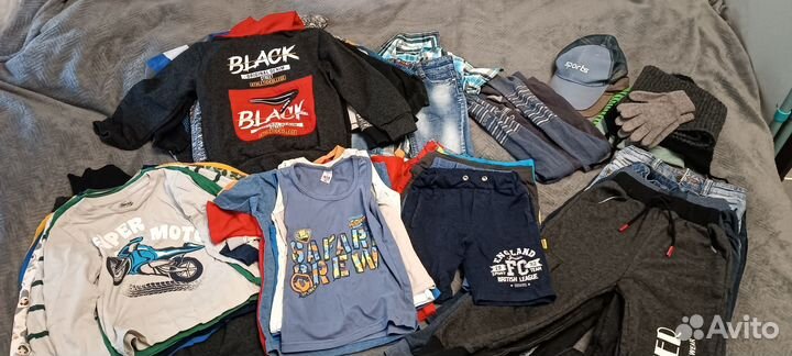 Вещи пакетом на мальчика 4-5 лет