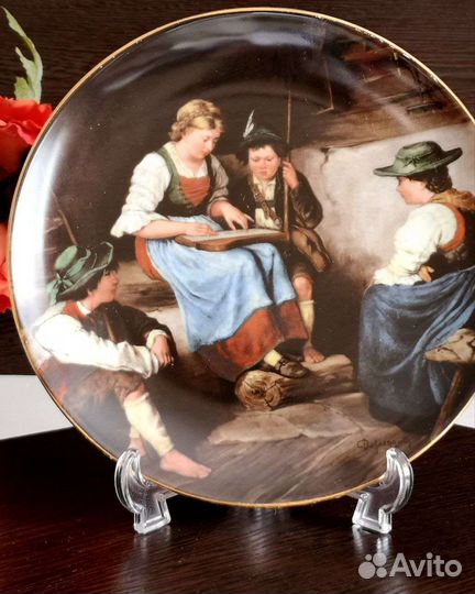 Настенная тарелка гдр