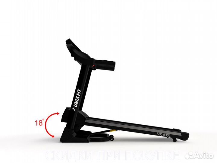 Беговая дорожка unixфиt мx-830L