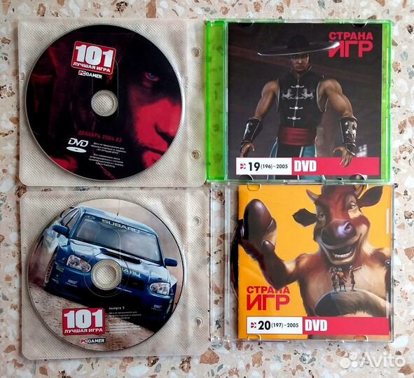 DVD диски. Страна игр. Навигатор игр. 2004-2006 г