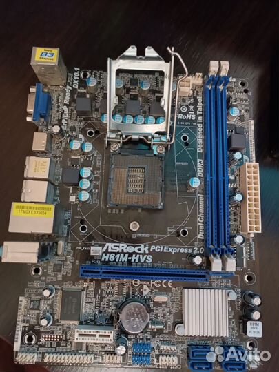 Материнская плата ASRock H61M-HVS