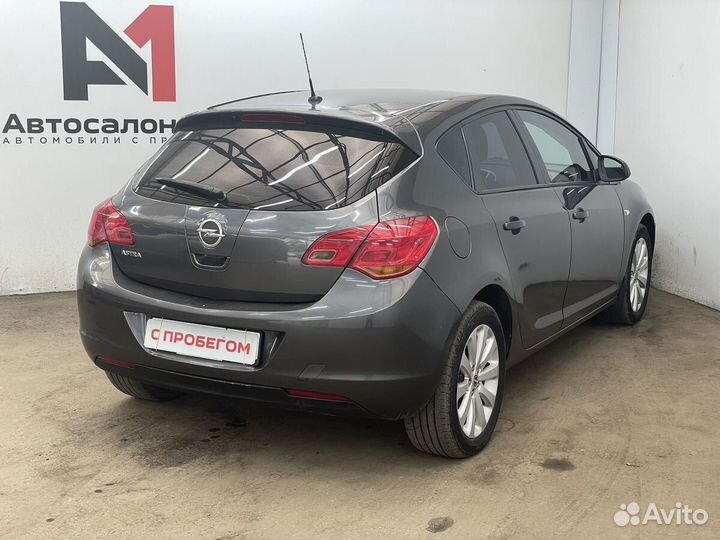 Opel Astra 1.6 AT, 2011, 177 300 км
