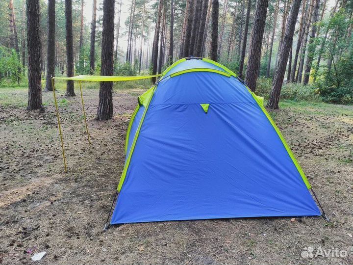 Палатка 2х комнатная 4 места