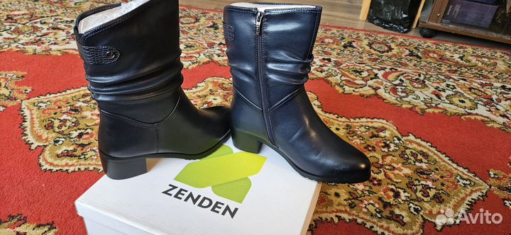 Полусапожки (полусапоги) зимние женские Zenden 40р