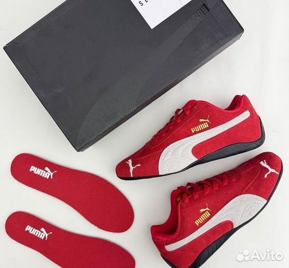 Кеды Puma Speedcat Red and Black женские