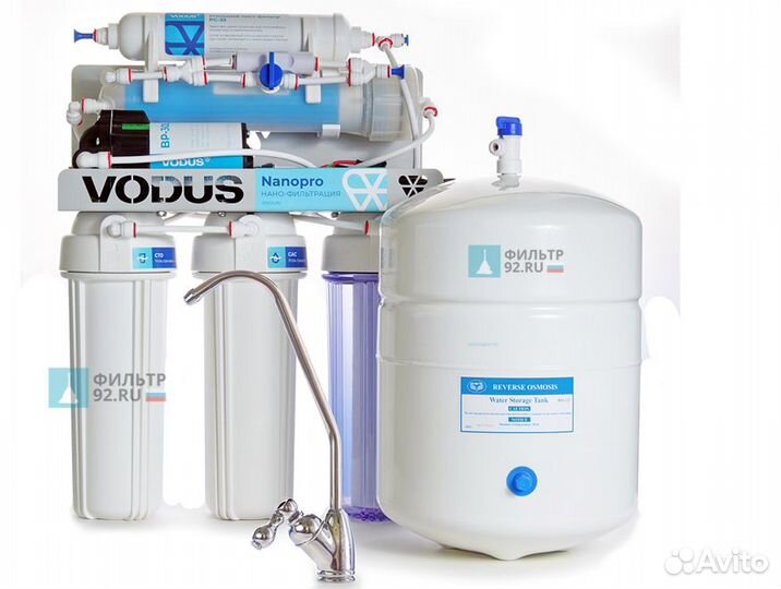 Нано-фильтр воды самый полезный Nanopro