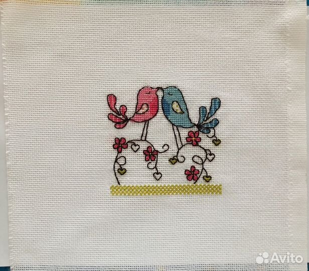 Вышивка крестиком «Влюбленность»