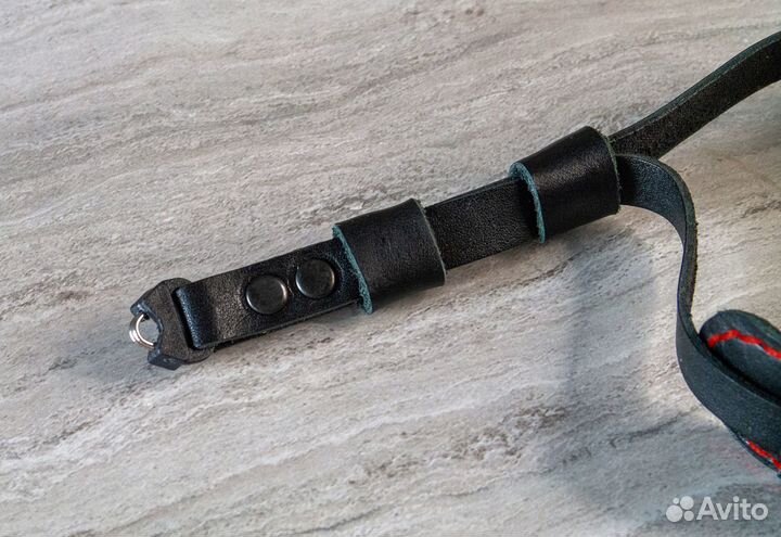 Кистевой ремень для фотоаппарата натуральная кожа
