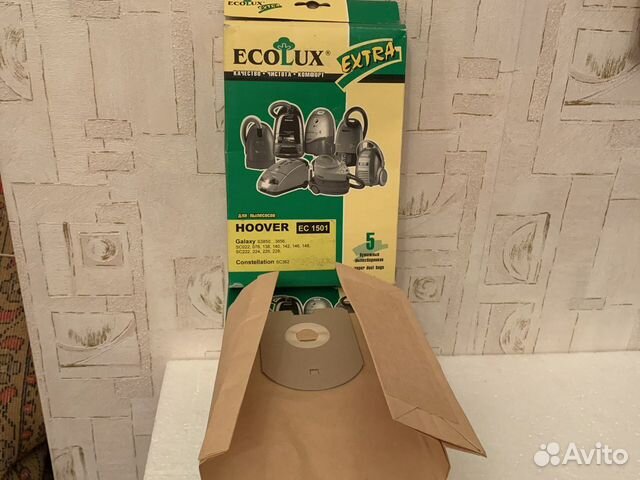 Пылесборники бумажные ecolux EC1501