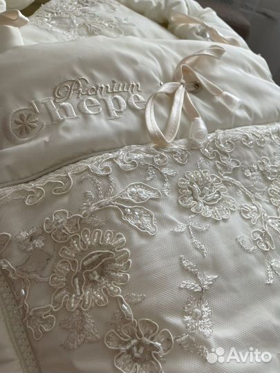 Конверт на выписку для девочки Premium Chepe