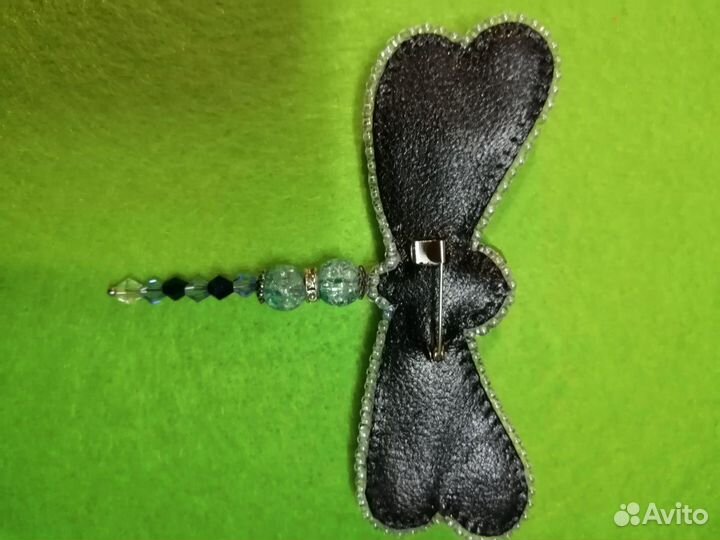 Брошь стрекоза