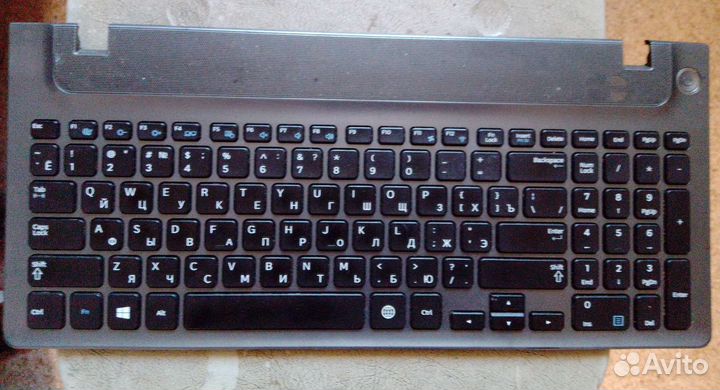 Клавиатура для ноутбука Samsung np350v5c + рамка