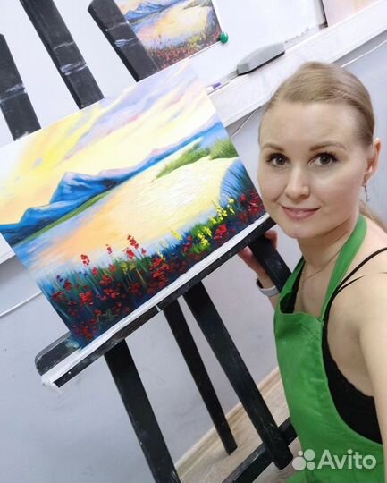 Создайте картину за 3 часа - мастер-класс