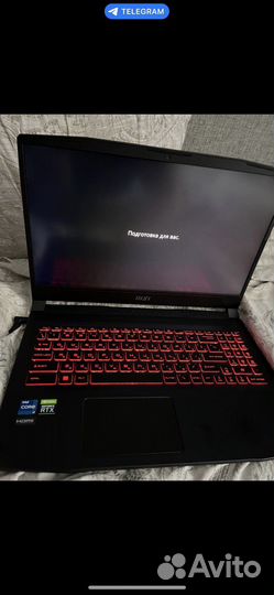 Ноутбук игровой MSI Katana GF66