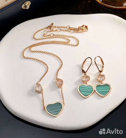 Комплект chopard happy hearts
