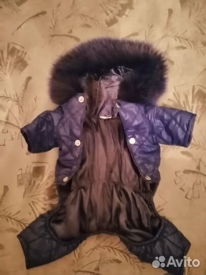 Зимний комбинезон для собак