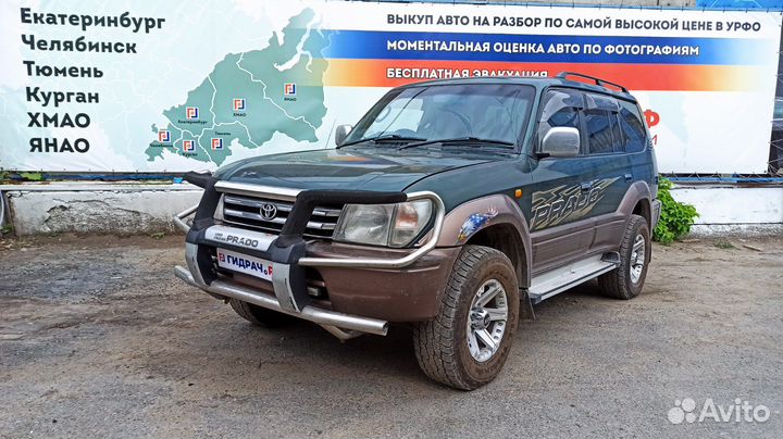 Стекло двери задней правой Toyota Land Cruiser Pra