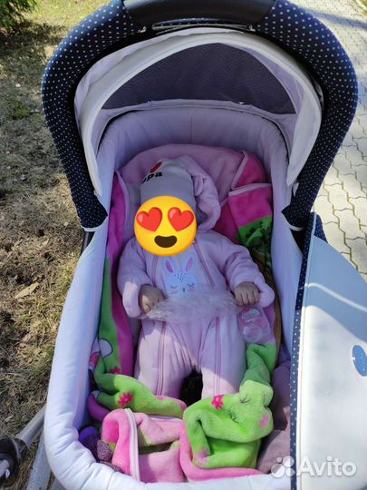 Коляска 2 в 1 roan