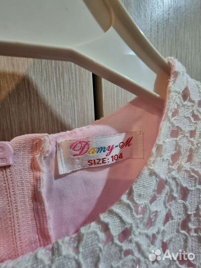 Платье новогоднее 104