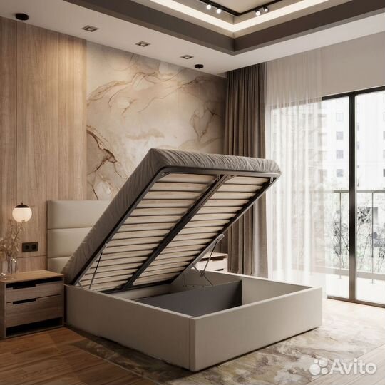 Кровать с Подъемным механизмом 160х200