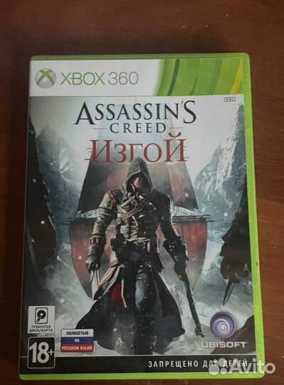 Диск Assassins creed rogue для xbox 360