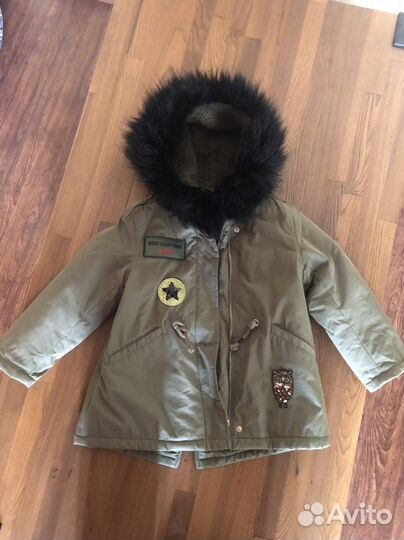 Парка для девочки Zara