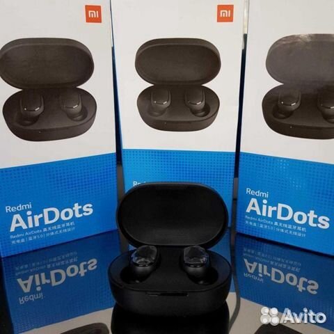 Беспроводные Наушники Xiaomi Airdots черные