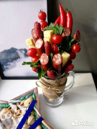 Съедобные букеты для мужчин