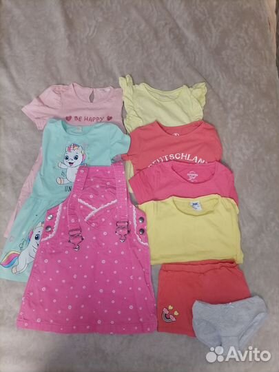 Вещи пакетом на девочку