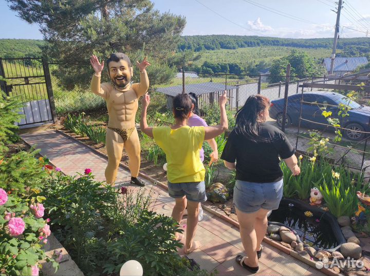 Ростовые куклы Белый Мишка Чебурашка Галустян