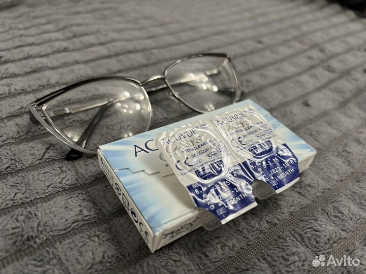 Контактные линзы acuvue Oasys, oчки для зрения