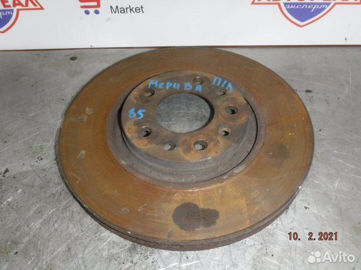 Тормозной диск передний левый Opel Meriva A14NET