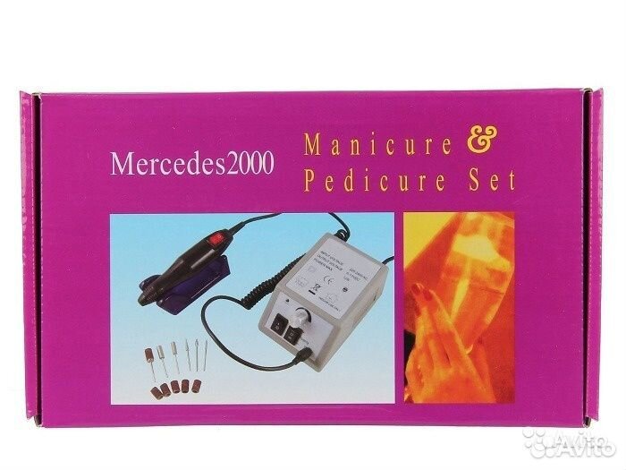 Фрезер Lina Mercedes 20000 об/мин для маникюра бел