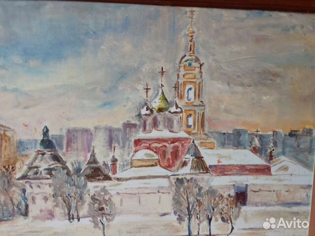 Картина маслом пейзаж