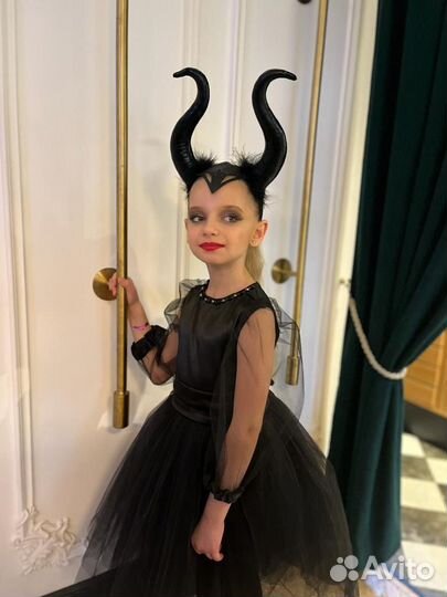 Детский костюм Малефисента 116-128