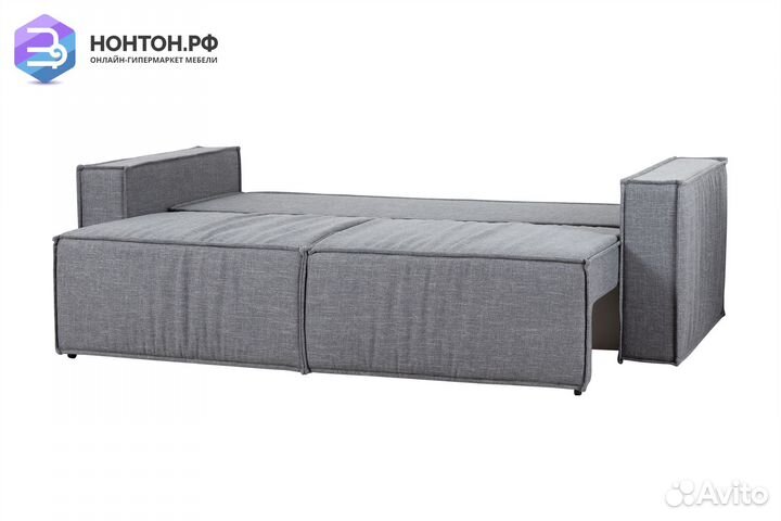 Диван еврокнижка Бруно серый