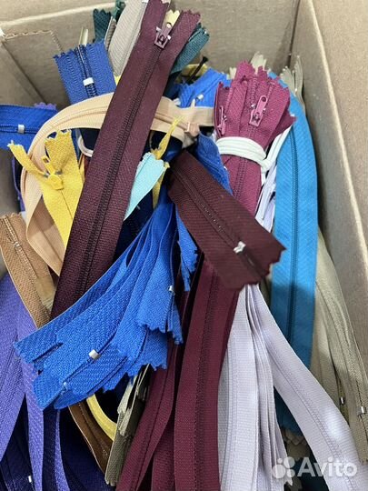 Молнии цветные 20 см