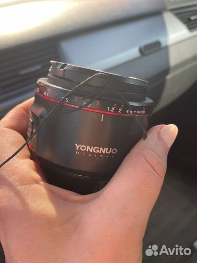 Объектив canon 50mm 1.8