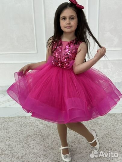 Шикарное Платье для девочки 122 128