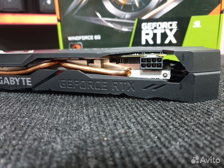 Видеокарта Gigabyte RTX 2060 windforce 6Gb
