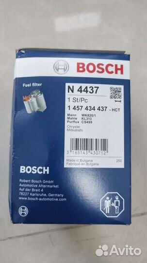 Топливный фильтр Bosch 1457434437